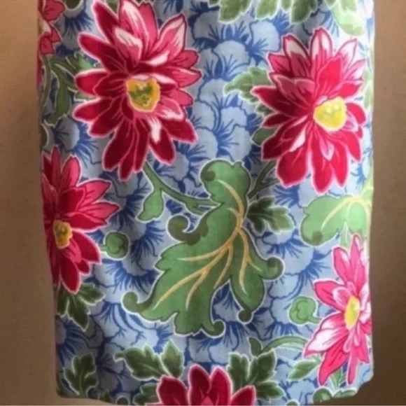 Floral Print Women's Skirt - Multicolor - Picture 2 of 4